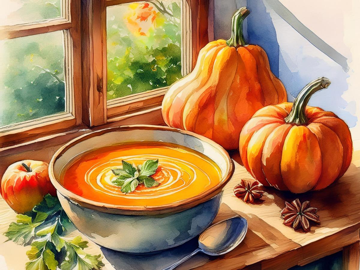 Cozy Up with Butternut Squash and Apple&nbsp;Soup