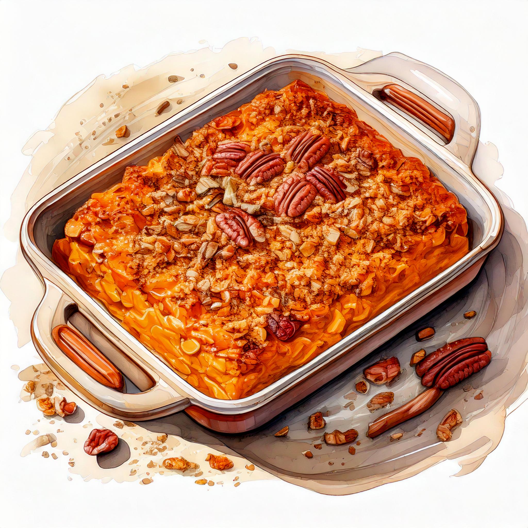 Sweet Potato Casserole: A Cozy Thanksgiving Classic from the Countryside