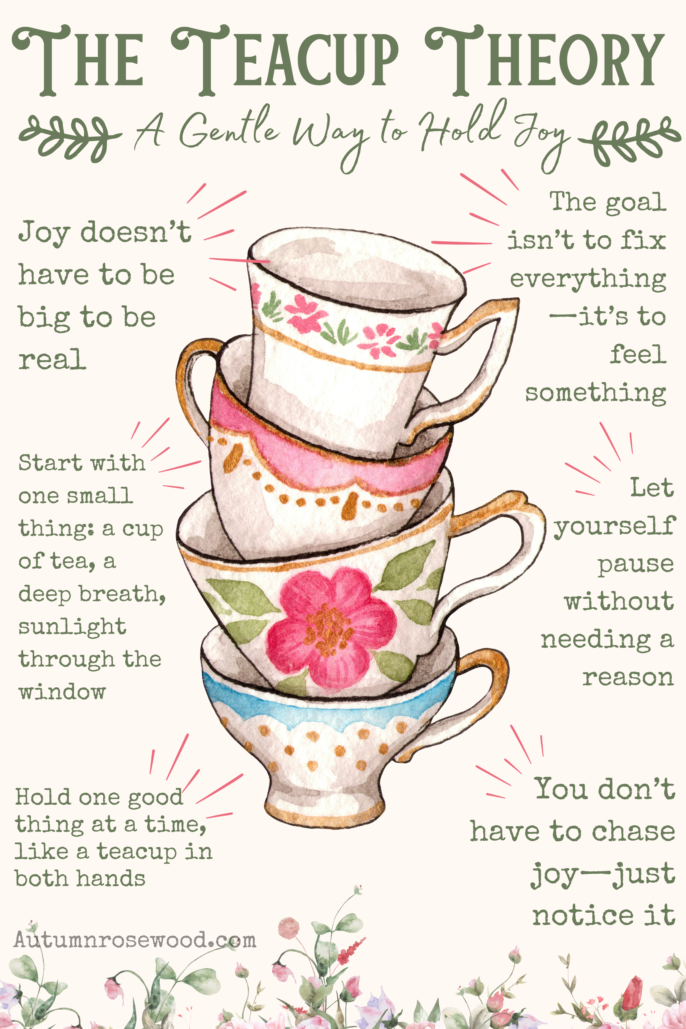 The Teacup Theory: Finding Joy in the Quiet Corners of Life