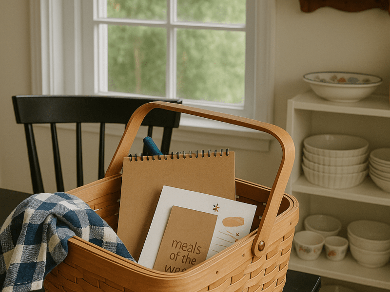 The Sunday Basket: Meal Planning and Shopping Lists for a Thoughtful&nbsp;Week