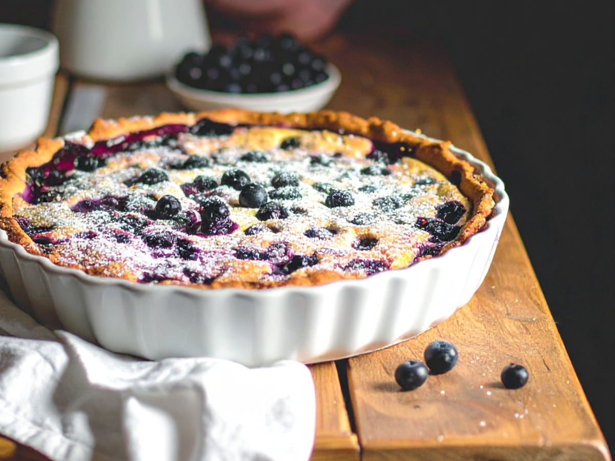 A Tart for Quiet Afternoons: Discovering Blueberry&nbsp;Clafoutis