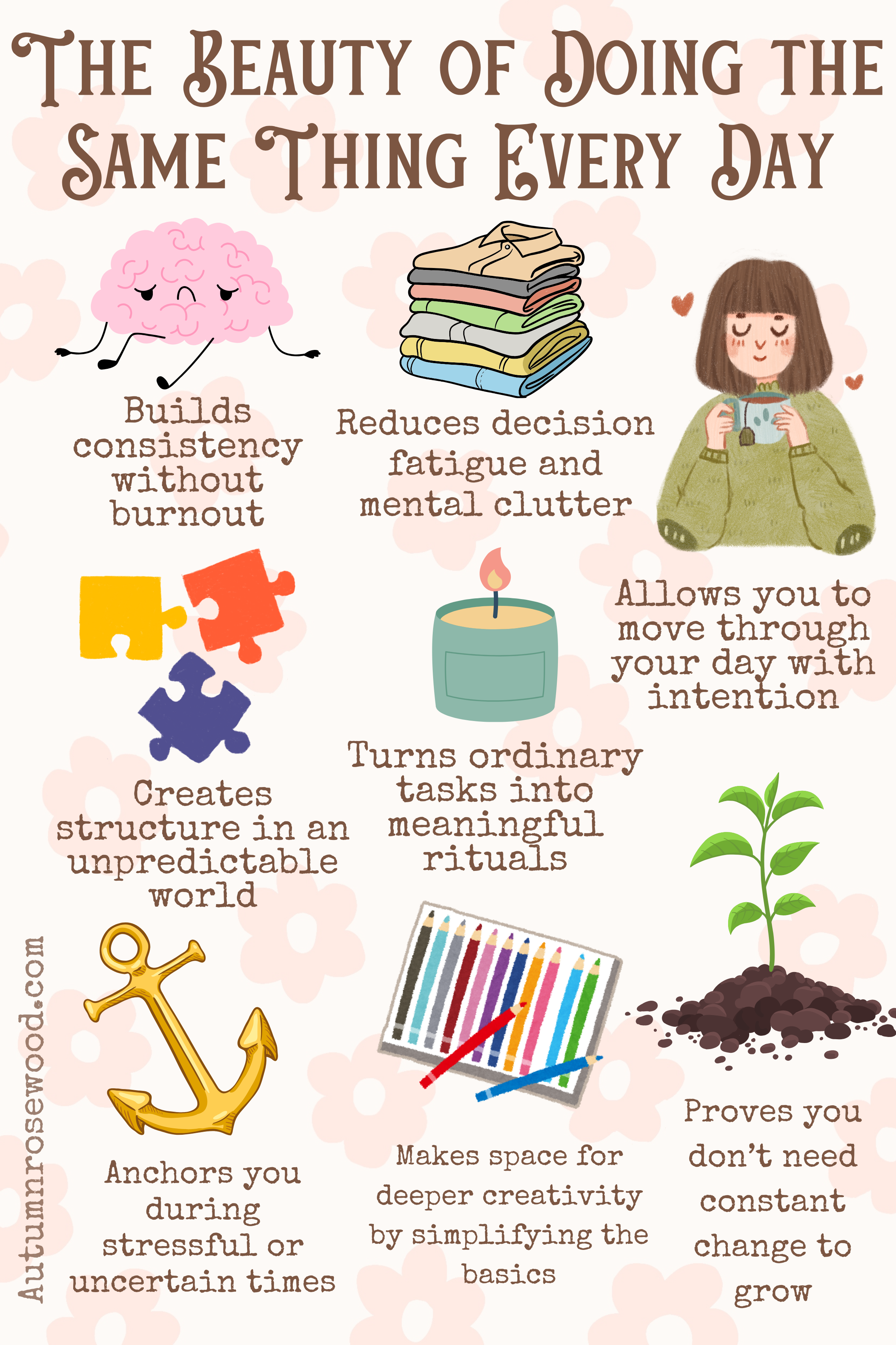 The Beauty of Doing the Same Thing Every Day