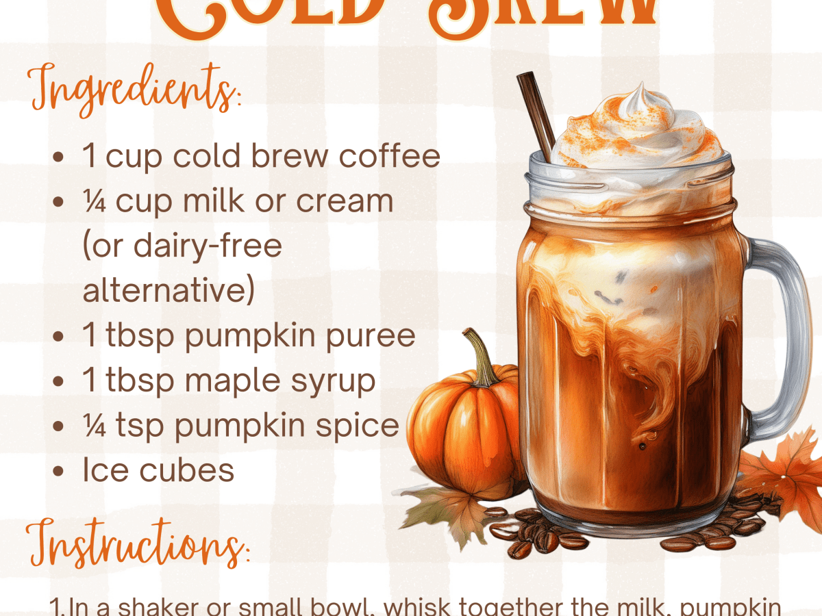 How to Make Pumpkin Cream Cold Brew (Better Than the&nbsp;Café)