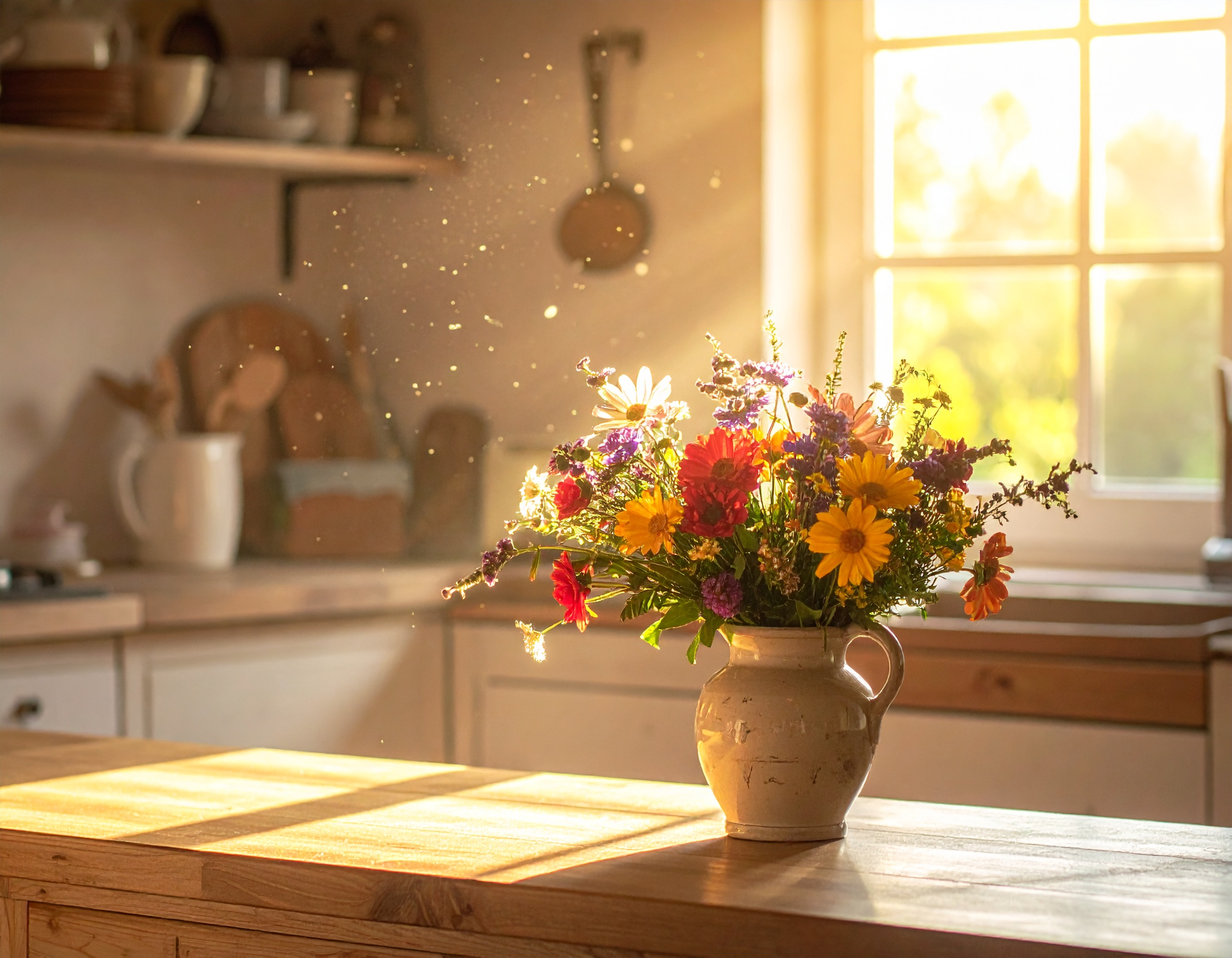 The Language of Dust and Sunbeams