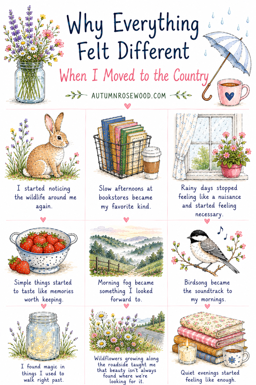 why everything felt different when i moved to the country
