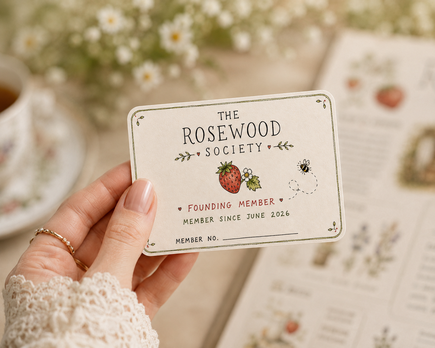 rosewood society member card