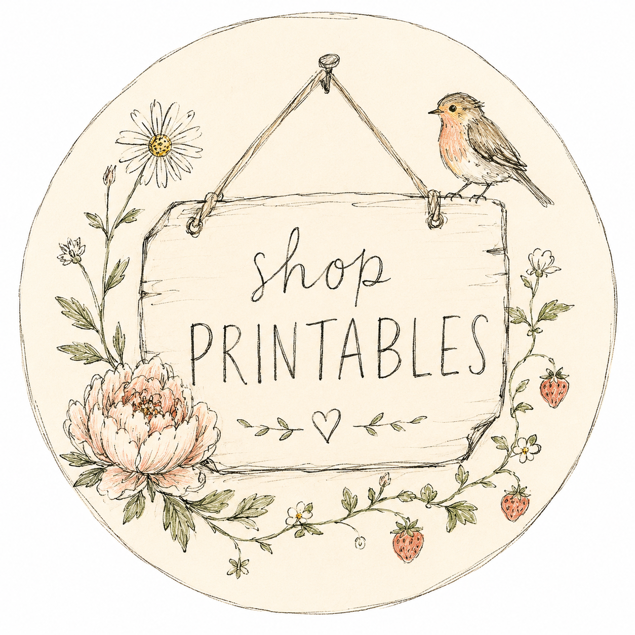 shop printables